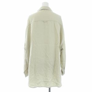 Plage 20SS Military wash シャツ 長袖 ベージュ