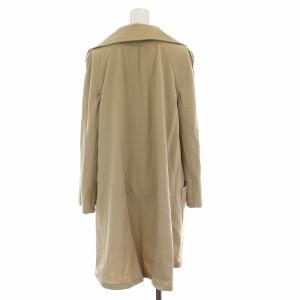 Salvatore Ferragamo ロングコート ウール カシミヤ混 40 ベージュ