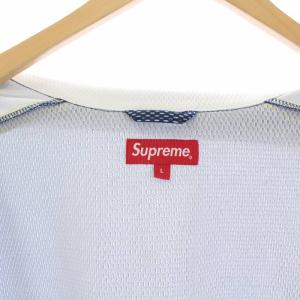 Supreme 18SS BONDED MESH TRACK JACKET L 紺