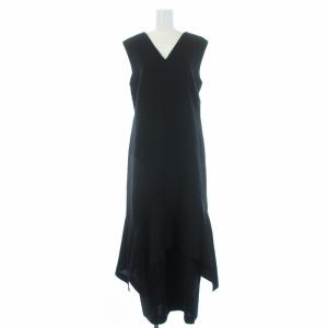 19SS オールインワン サロペット オーバーオール ジャンプスーツ 38 M 黒 ブラック