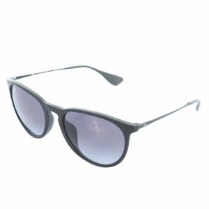 Ray-Ban ERIKA クラシック サングラス 眼鏡 ラウンドシェイプ ローブリッジフィット  ブラック
