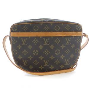 LOUIS VUITTON M51225 ジュヌフィーユ モノグラム ショルダーバッグ 茶
