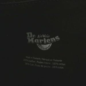 Dr.Martens リュックサック 牛革 黒