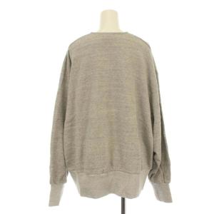 Shinzone 22SS スウェット Vネック リブ F グレー