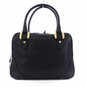 J&M DAVIDSON MINI MIA ミニミア ボストンバッグ レザー 黒