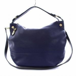 ハンドバッグ トートバッグ ショルダーバッグ 2WAY レザー パープル