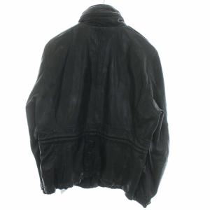 DIESEL ラムレザージャケット ライダース ダブル ブラック