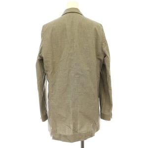 BEAUTY&YOUTH UNITED ARROWS テーラードジャケット コットンダンプダブル ジャケット 背抜き M グレー