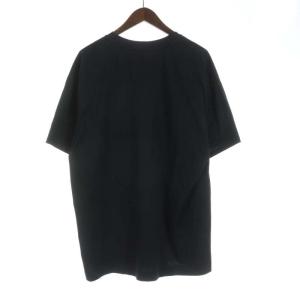 ATON 20SS SUVIN 60/2 OVERSIZED T-SHIRT カットソー 半袖 プルオーバー 4 XL 黒