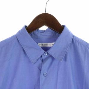 SCYE BASICS 19SS FINX Pin Oxford Loose Fit Shirt カジュアルシャツ コットン 刺繍 長袖 40 L