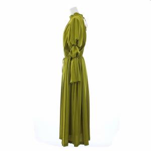 Ameri VINTAGE 20SS UNDRESSED 2WAY PLEATS DRESS S 緑