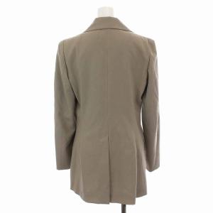 KENZO スーツ セットアップ ウール ジャケット タイト スカート ひざ丈 38 グレージュ