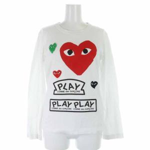 PLAY Comme des Garçons AD2020 Multi Logo Red Heart Long Sleeve T-shirt カットソー Tシャツ ロンT