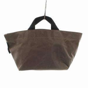 Hervé Chapelier 901N ナイロン 舟型 トートバッグ S ベージュ