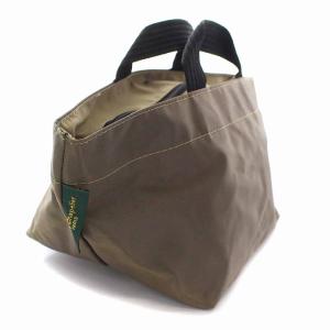 Hervé Chapelier 901N ナイロン 舟型 トートバッグ S ベージュ