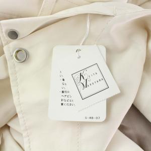 KEITA MARUYAMA オールインワン オープンカラー 刺繍 ライトベージュ