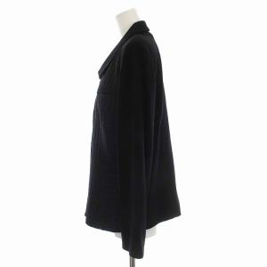 Leilian ジャケット 中綿 切替 キルティング アウター 11 L 黒 ブラック