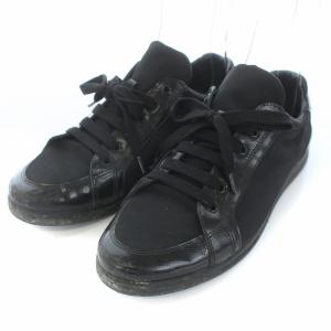 PRADA SPORT スニーカー シューズ ナイロン 38 ブラック