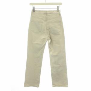 upper hights The Taylor デニムパンツ ジーンズ ジップフライ ダメージ加工 22 アイボリー