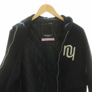 NEIGHBORHOOD 90’S ヴィンテージ 中綿ジャケット ジップアップ エルボーパッチ 刺繍 ロゴワッペン ウール