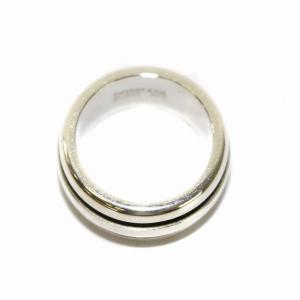 TIFFANY&Co. グルーブドリング 指輪 925 9号 シルバー