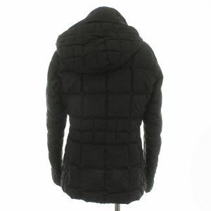 Patagonia ダウンジャケット ジップアップ キルティング フード S ブラック