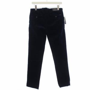 POLO RALPH LAUREN STRETCH SLIM FIT コーデュロイパンツ ジップフライ 29W32L M ネイビー