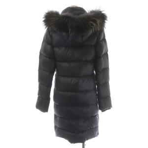 DUVETICA DENEB ダウンコート ラクーンファー 40 黒