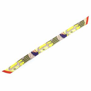 HERMES Quadrige Bayadere ツイリー スカーフ シルク 馬柄 マルチカラー