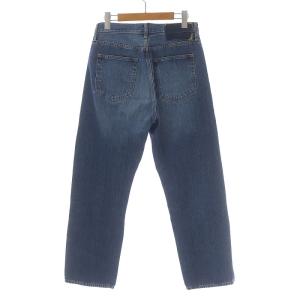 IENA 19AW セルビッチハイライズデニムパンツ ワイド ジップフライ 40 インディゴ