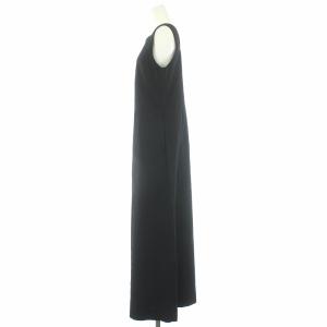 IENA 22SS リップルコットンオールインワン 38 ブラック