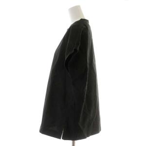 MHL. 22SS HIGHCOUNT COTTON LINEN カットソー 1 カーキ 