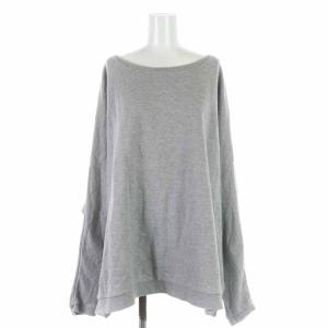 スウェット トレーナー プルオーバー コットン 長袖 グレー