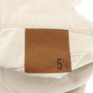 Spick&Span 5 1/2 Five and Half 22SS オーバーオール オールインワン サロペット 36 S 白 ホワイト