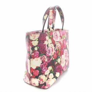 kate spade new york ハンドバッグ トートバッグ バラ ローズ プリント マルチカラー