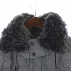 TATRAS Rライン DIS ファーダウンジャケット 4 グレー