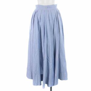 MADISONBLUE 19SS TUCK VOLUME SKIRT OX フレアスカート 2 水色