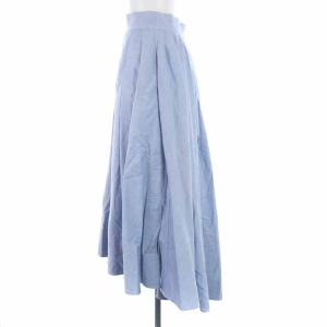 MADISONBLUE 19SS TUCK VOLUME SKIRT OX フレアスカート 2 水色