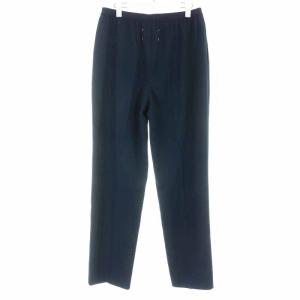Maison Margiela 4 19AW イージーパンツ ロング ウール混 46 XL 紺 ネイビー