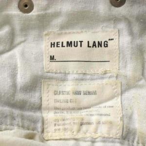 Helmut Lang ヴィンテージ 90s 本人期 デニム ジーンズ ボタンフライ 29 インディゴ