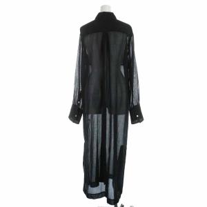 AURALEE 20SS WOOL POLYESTER SHEER CLOTH SHIRTS ONEPIECE 1