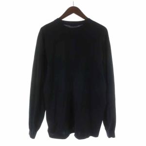 AURALEE 20SS LUSTER PLAITING L/S TEE プルオーバー コットン 長袖 4 ブラック