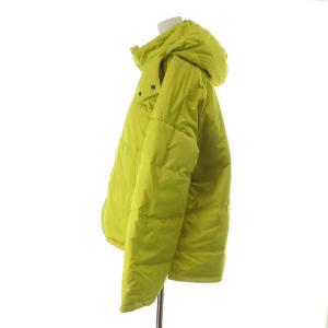nagonstans 19AW ダウンジャケット サイドジップ アウター 38 M イエロー 470CA830-6140