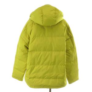 nagonstans 19AW ダウンジャケット サイドジップ アウター 38 M イエロー 470CA830-6140