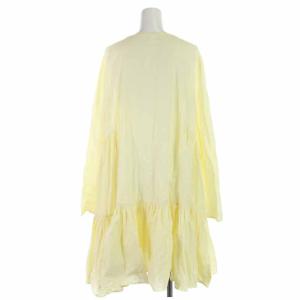 Merlette 20SS フレアワンピース S イエロー