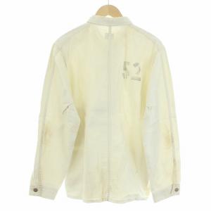 FULLCOUNT White Short Coverall Rascals ジャケット USED加工 40 ホワイト