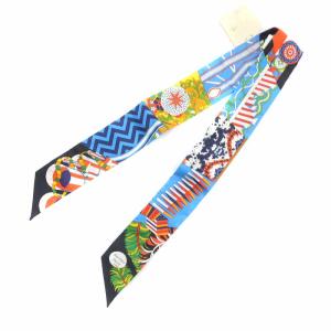 HERMES 21AW De l'Ombrelle aux Duels 杖傘と決闘 ツイリー スカーフ