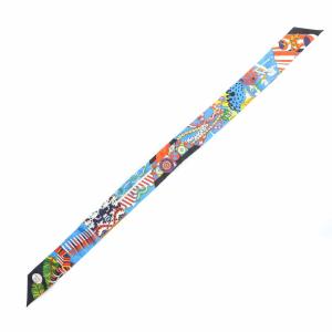 HERMES 21AW De l'Ombrelle aux Duels 杖傘と決闘 ツイリー スカーフ