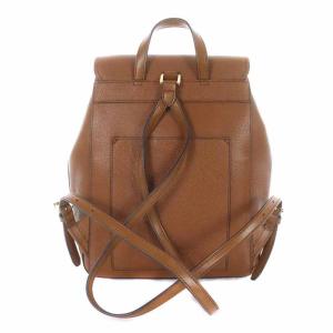 MICHAEL KORS ヘイズ HAYES リュックサック デイパック レザー 南京錠付き ブラウン