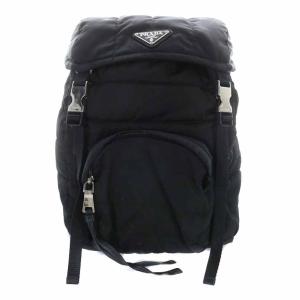 1BZ002 TESSUTO BOMBER リュックサック ナイロン 黒